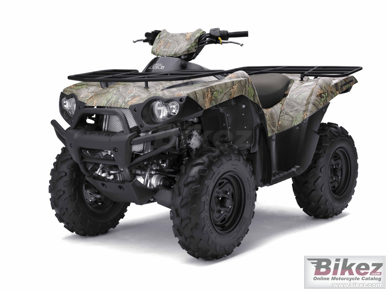 Big Kawasaki brute force 650 4x4i camo picture and wallpaper from Bikez.com